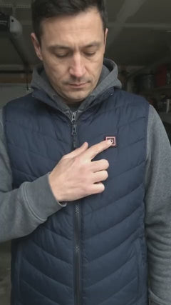 OXYZ Heated Vest clip